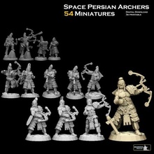 space persian archers megapack game warhammer 40k persia immortal marine imperial guard astra militarum bowman hoplite archer assassin bedouin ranger 3d print model - Mito3D