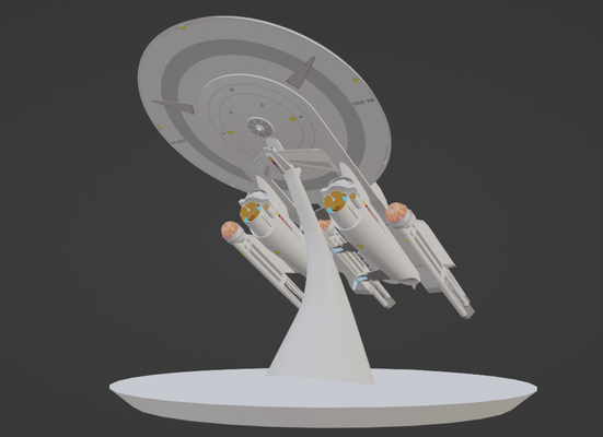 espacio embarcacion astronave ciencia ficción 3dprinting diseño futurista 3d print model - Mito3D