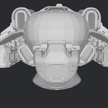espace navire e1 vaisseau spatial sci scifi 3d print model - Mito3D