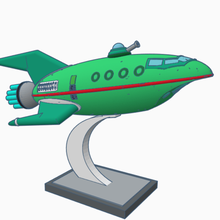 Platz Schiff Futurama Planet ausdrücken 3d print model - Mito3D