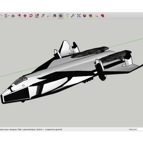 space shuttle avatar various 3D print model - Mito3D