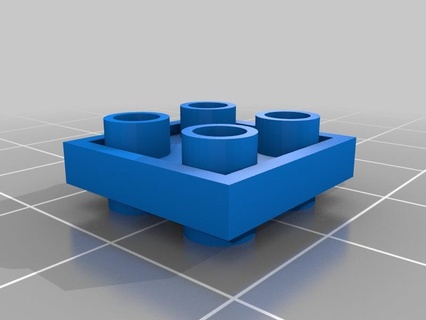Platz pendeln Lego Backstein 3d Drucken 3d print model - Mito3D