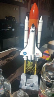 space shuttle planter aircraft airplane flight moon nasa spacecraft spaceship decor decoration deco home 3d print model - Mito3D