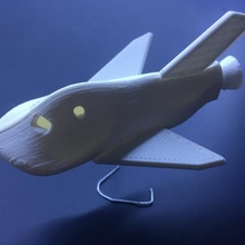 space shuttle spiral game 3d print model - Mito3D