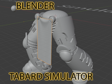 space soldier tabard simulator marine cloth blender prime beef primaris 3d print model - Mito3D