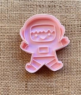 espaço astronauta cortador biscoito cortadores biscoitos 3d print model - Mito3D