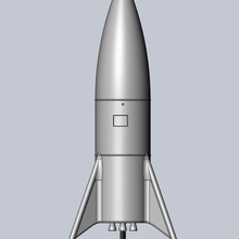 espacio starhopper prototipo Arte 3d printing miniatura vuelo espacial astronave cohete space x nave estelar tolva 3d print model - Mito3D