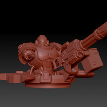 espacio tanque tripulación pose 02 tanque_creador detalles Marine Espacial primaris toy_game_accessories martillo guerra 3d print model - Mito3D