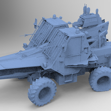 space truck 2 planet climber 3d print model - Mito3D