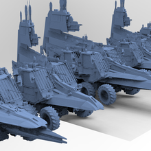 space trucks 5 designs 3d print model - Mito3D