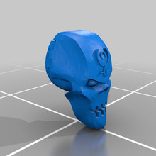 space zombie noble heads tool lord necron necrons necrontyr zombies undead 3d printing 3d print model - Mito3D