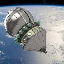la nave espacial vostok 1 kit de modelo varios montado 3d print model - Mito3D