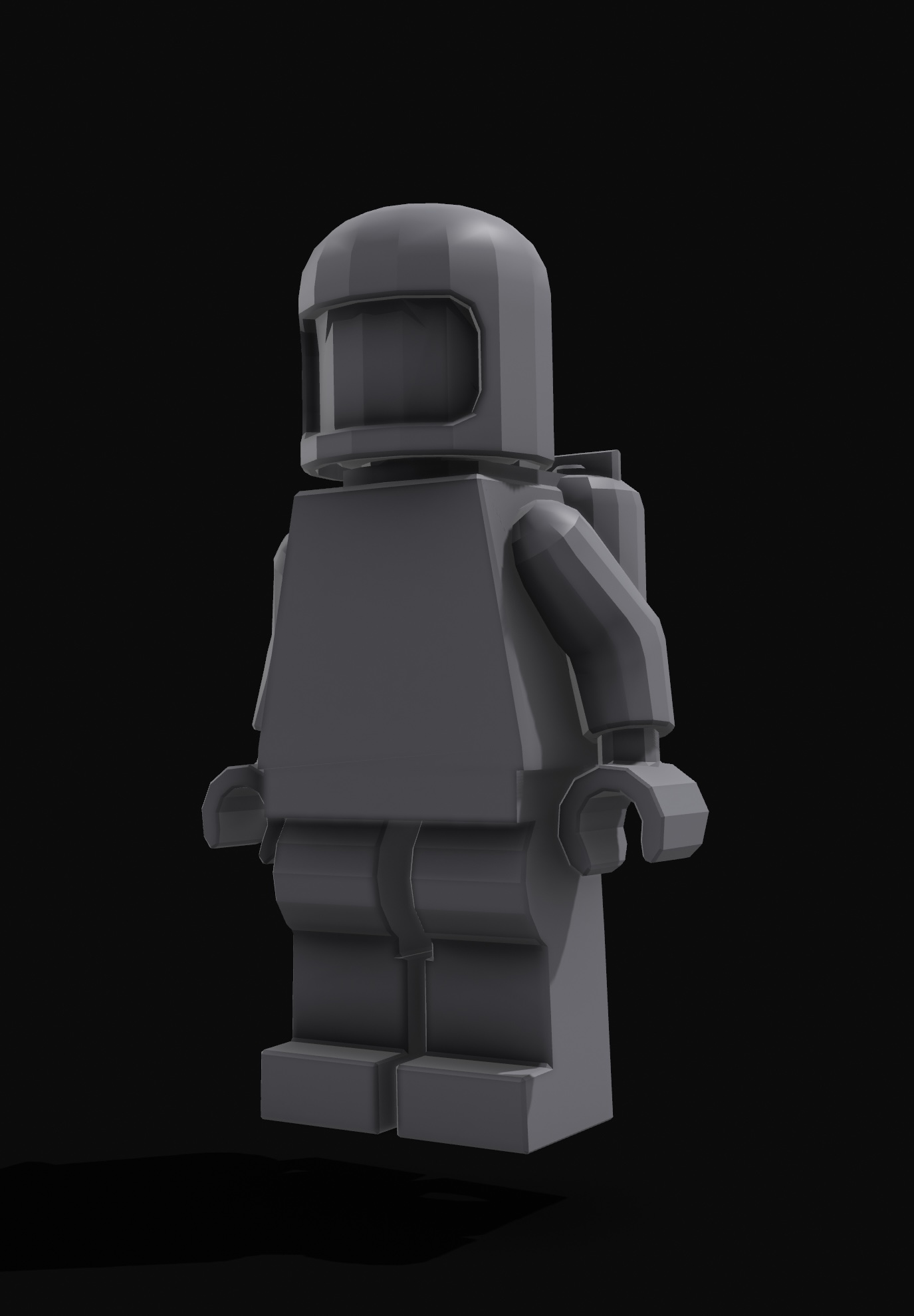 astronaute lego figurine jouet 3D print model - Mito3D