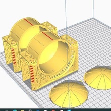 spaceport reaktan tanklar oyun kuğu Araçlar 3d print model - Mito3D