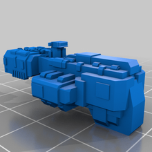 spaceship game vehicles 3d print model - Mito3D