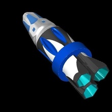 spaceship spacecraft 3d print model - Mito3D