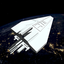 vaisseau spatial 3d print model - Mito3D