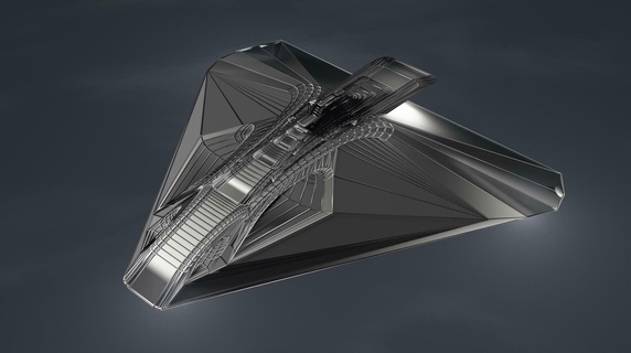 navicella spaziale sci fi aeromobili giocattolo gioco robot militare aereo scienza finzione guerra 3d print model - Mito3D