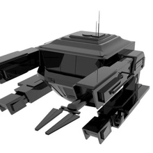 spaceship various 3d print model - Mito3D