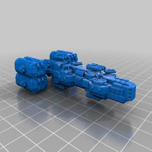 spaceship game vehicles 3d print model - Mito3D