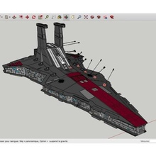 nave de star wars vários 3d print model - Mito3D