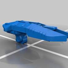 spaceships game vehicles spaceship 3d print model - Mito3D
