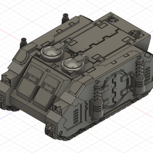 spacewarrior veículo de transporte idade jogo wh40k warhammer sci-fi gratuito militar do boardgame proxy a figura jogos brinquedos 3d print model - Mito3D