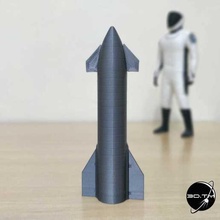 boşluk sn8 yıldız gemisi kolay Yazdır vazo mod uzay sn9 aracı Uzay havacılık uçuşu roket başlatmak nasa araç hazır 3d print model - Mito3D