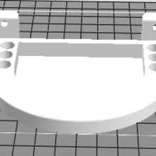 spade bit holder shelf tool 3d print model - Mito3D