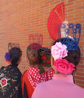 espanhol pente tributo vel zquez cabelo joalheria cabeça ornamental Velazquez menina 3d print model - Mito3D