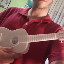 español gitar art de juguete la decoración decoracion regalo guitarra espa ola 3d print model - Mito3D