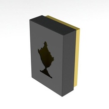 İspanyol poker kart durum kılıf harfler Kutu kartları 3d print model - Mito3D