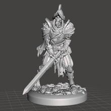 spanish undead conquistador miniature model games 3d print model - Mito3D