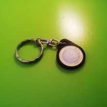 spare change keychain tool 3d print model - Mito3D