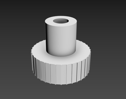 spare part wheel scooter child 3d print model - Mito3D