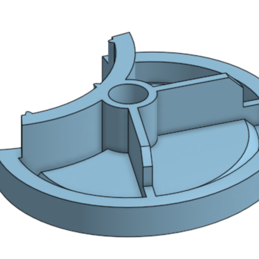 poupar tanque 3D print model - Mito3D