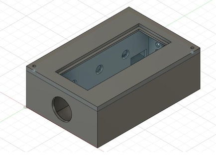 étincelle écart boîte 3d éclateur scalaire énergie vague équipement 3d print model - Mito3D