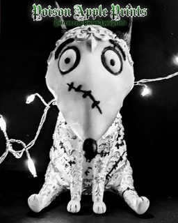 pétillant ornemental disney Frankenweenie collection chien décor Accueil maison sculpte décoration décoratif 3d print model - Mito3D