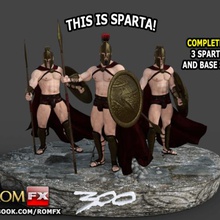 300 sparta complete full kit printable must get xerxes collectible action figure fight knight shield blade sword spear cape mythology roman greek warriors leonidas spartan 3d print model - Mito3D