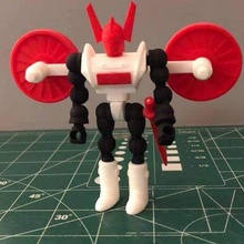 spartak sovereign acroyear micronauts 3d print model - Mito3D