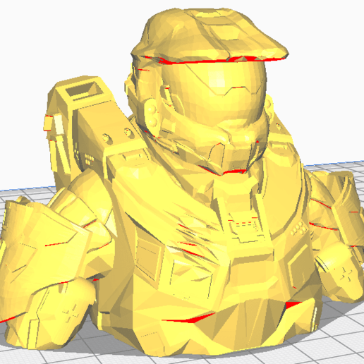 spartan bust 117 halo 4 game 343 industry 3D print model - Mito3D