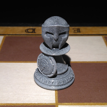 spartanisch Schach Pfand Spiel Peon Spiele Tafel 3d print model - Mito3D