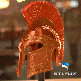 spartan helmet greek decor classical age greece warrior cosplay prop 3d print model - Mito3D