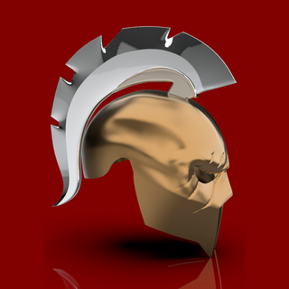 spartanisch Helm 3d print model - Mito3D