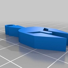 Spartalı anahtarlık 3d print model - Mito3D