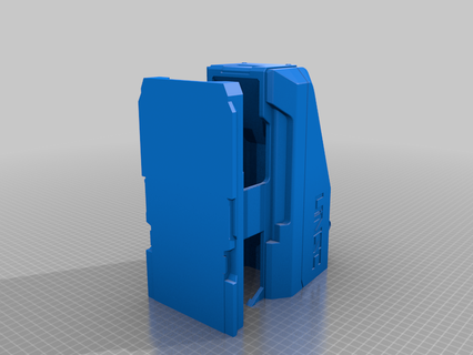 espartano láser aureola 5 remezclar x1c 3d impresión 3d print model - Mito3D