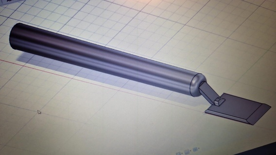spatula filament 3print printer anycubic nozzle hotendment 3d print model - Mito3D