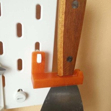spatule titulaire soutien Ikea skadis panneau perforé tool_holders_boxes 3d print model - Mito3D