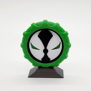 spawn maker coin key ring single extruder print image comics gifts marvel dc jamie foxx 3d print model - Mito3D