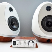 Lautsprecher Eier der 3d-Druck zu bauen gadget home-audio office sound-system 3d print model - Mito3D